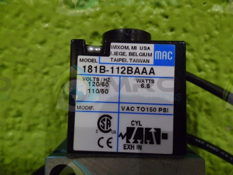 MAC 181B-112BAAA REGULATOR  NSMP