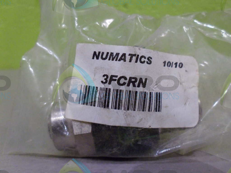 NUMATICS 3FCRN 3/8 RIGHT ANGLE FLOW CONTROL * NEW IN BAG *