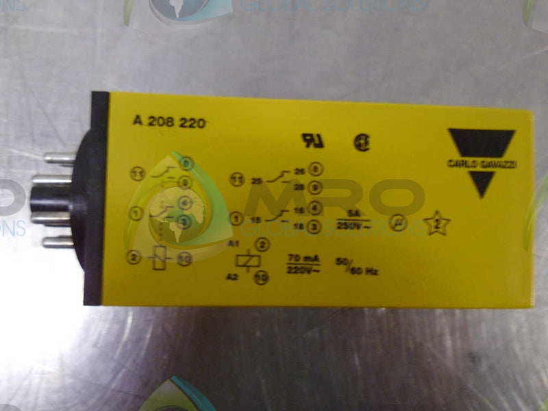 CARLO GAVAZZI A 208 220 DELAY RELAY * NEW IN BOX *