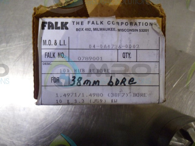 FALK 0789001 38MM HUB REBORE * NEW IN BOX*