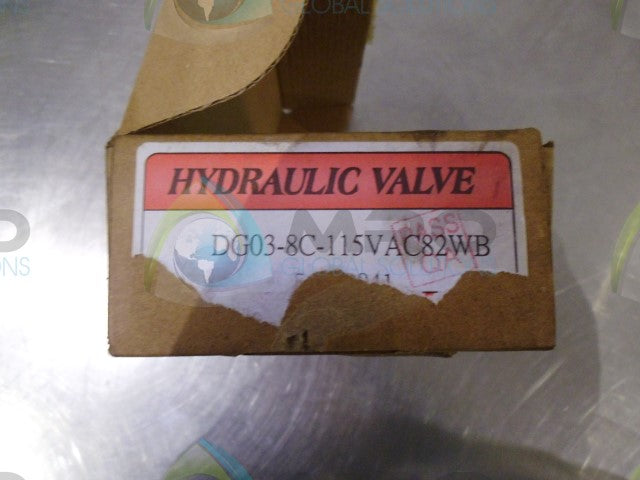 INTERNATIONAL DG-03-8C-115VAC82WB DIRECTIONAL CONTROL VALVE *NEW IN BOX*