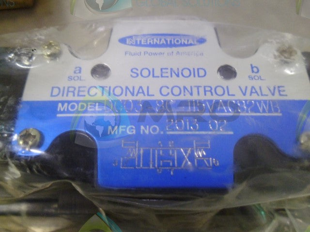 INTERNATIONAL DG-03-8C-115VAC82WB DIRECTIONAL CONTROL VALVE *NEW IN BOX*