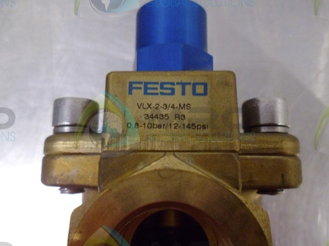 FESTO VLX-2-3/4-MS PNUEMATIC VALVE *NEW NO BOX*