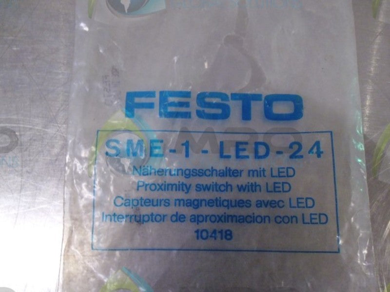 FESTO SME-1-LED-24 PROXIMITY SWITCH W/LED *NEW IN FACTORY PACKAGING*
