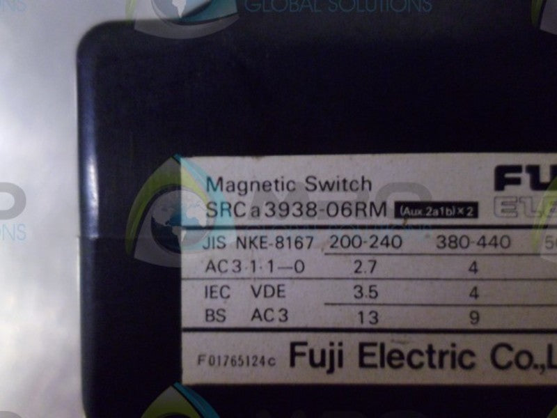FUJI SRLA3938-06RM  MAGNETIC SWITCH *USED*