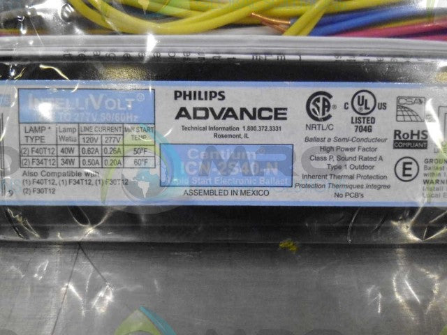 PHILIPS ADVANCED INC-2S40-N BALLAST *NEW NO BOX*