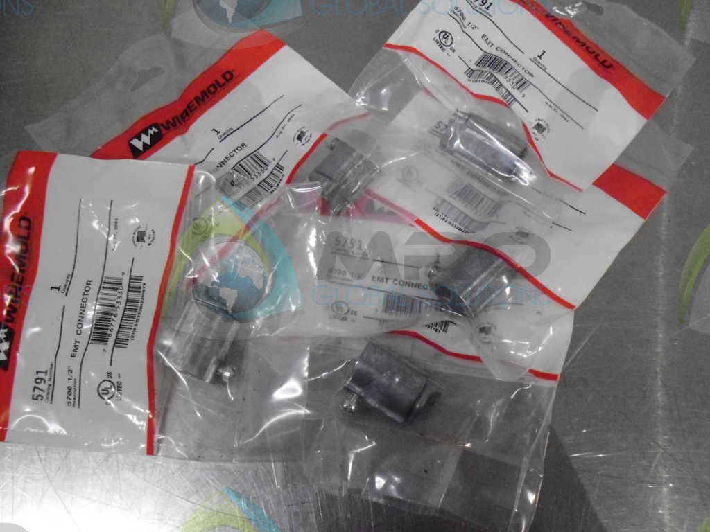 WIREMOLD 5700 1/2" EMT CONNECTOR *NEW IN FACTORY BAG*