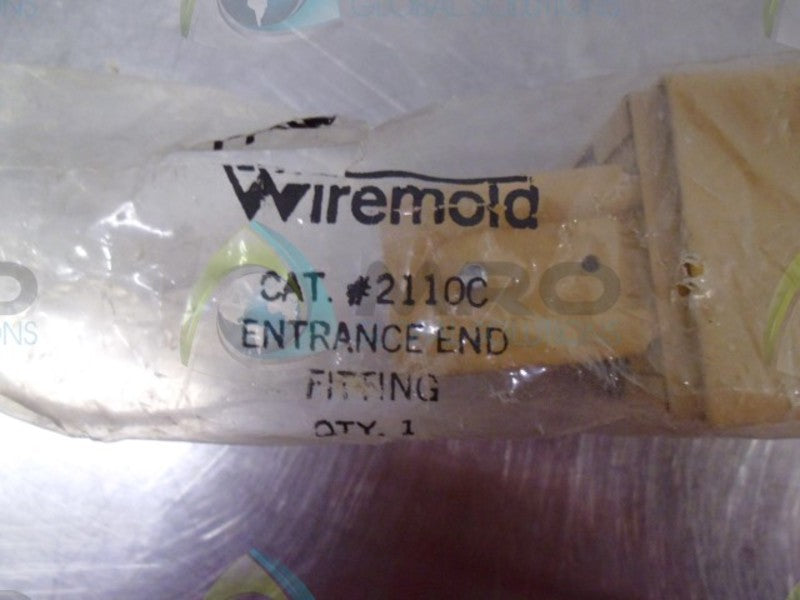 WIREMOLD 2110C END FITTING *NEW IN ORIGINAL PACKAGING*