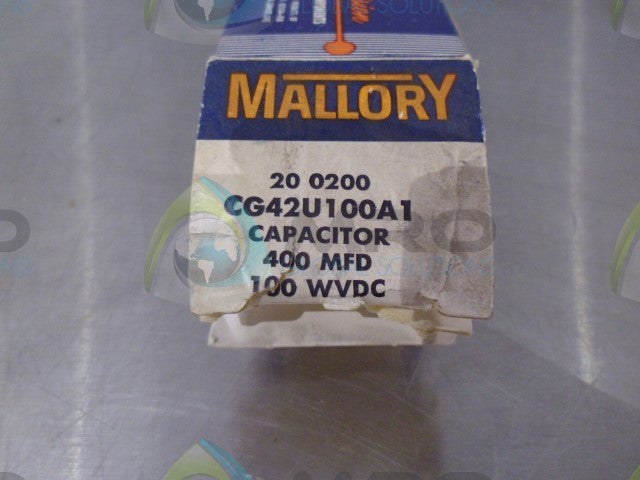 MALLORY CG42U100A1 CAPACITOR *NEW IN BOX*