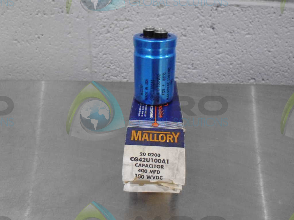 MALLORY CG42U100A1 CAPACITOR *NEW IN BOX*