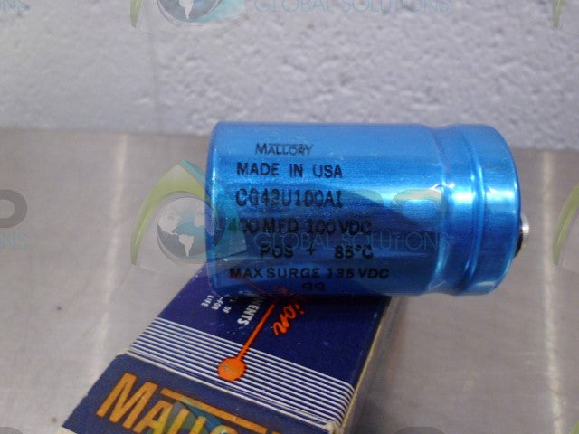 MALLORY CG42U100A1 CAPACITOR *NEW IN BOX*