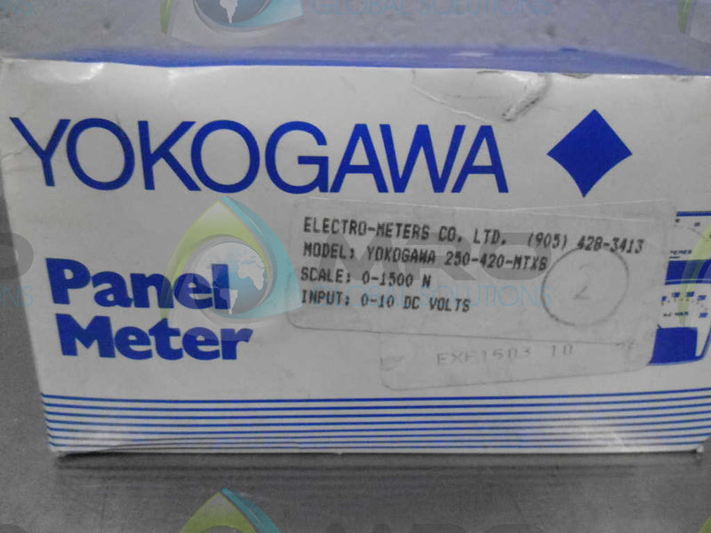 YOKOGAWA 250-420-MTXS PANEL METER *NEW IN BOX*