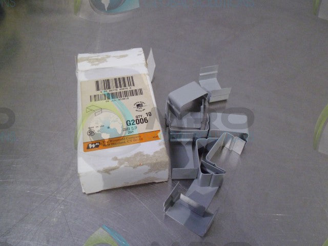 WIREMOLD G2006 GRAY COVER CLIP *NEW IN BOX*