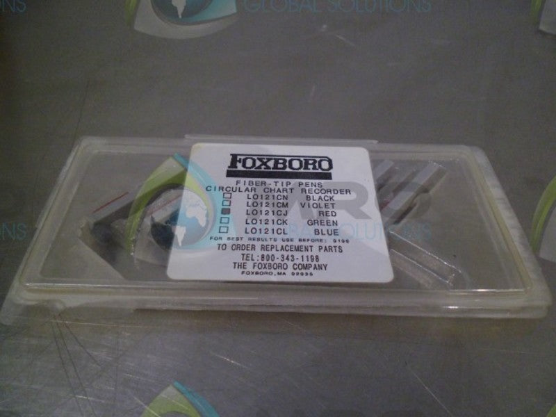 FOXBORO LO121CJ (RED) FIBER TIP PENS * NEW IN ORIGINAL PACKAGE *