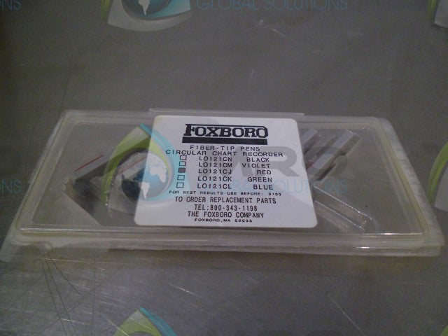 FOXBORO LO121CJ (RED) FIBER TIP PENS * NEW IN ORIGINAL PACKAGE *