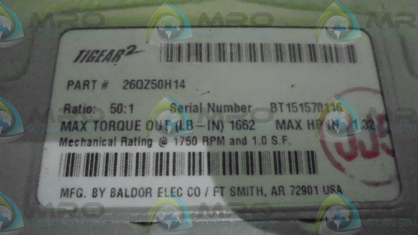 DODGE  26QZ50H14  KLEEN REDUCER *NEW IN BOX*