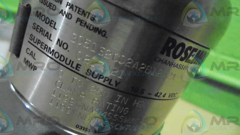 ROSEMOUNT  3051S2CD2A2B12A2A  PRESSURE TRANSMITTER *NEW NO BOX*