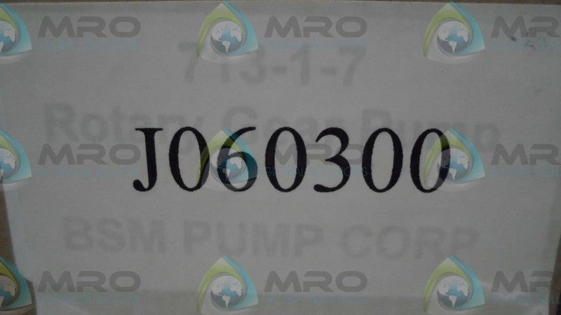 BSM 713-1-7 ROTARY GEAR PUMP * FACTORY SEALED *