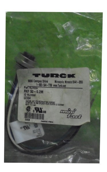 TURK RKF 50-0.2M CONNECTOR CABLE * NEW IN BAG *
