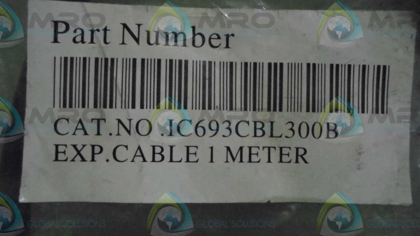 GE FANUC IC693CBL300B CABLE 1 METER * NEW IN FACTORY BAG *