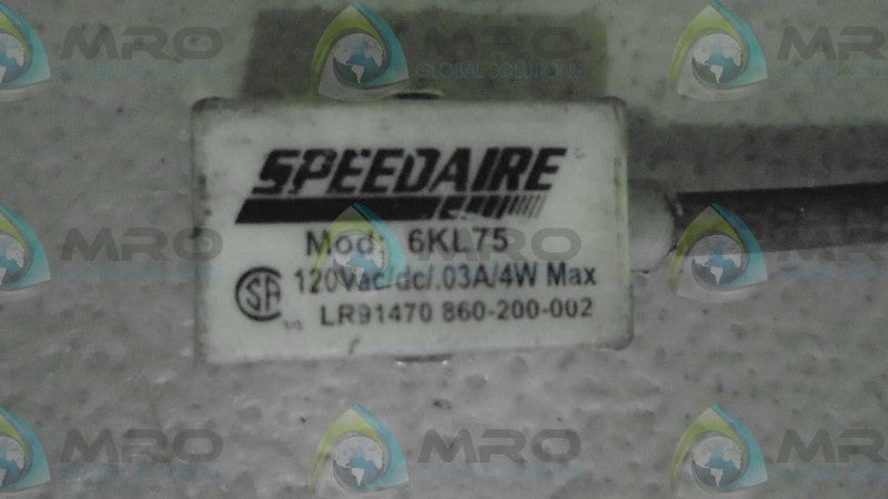 SPEEDAIRE 6KL75 UNMP