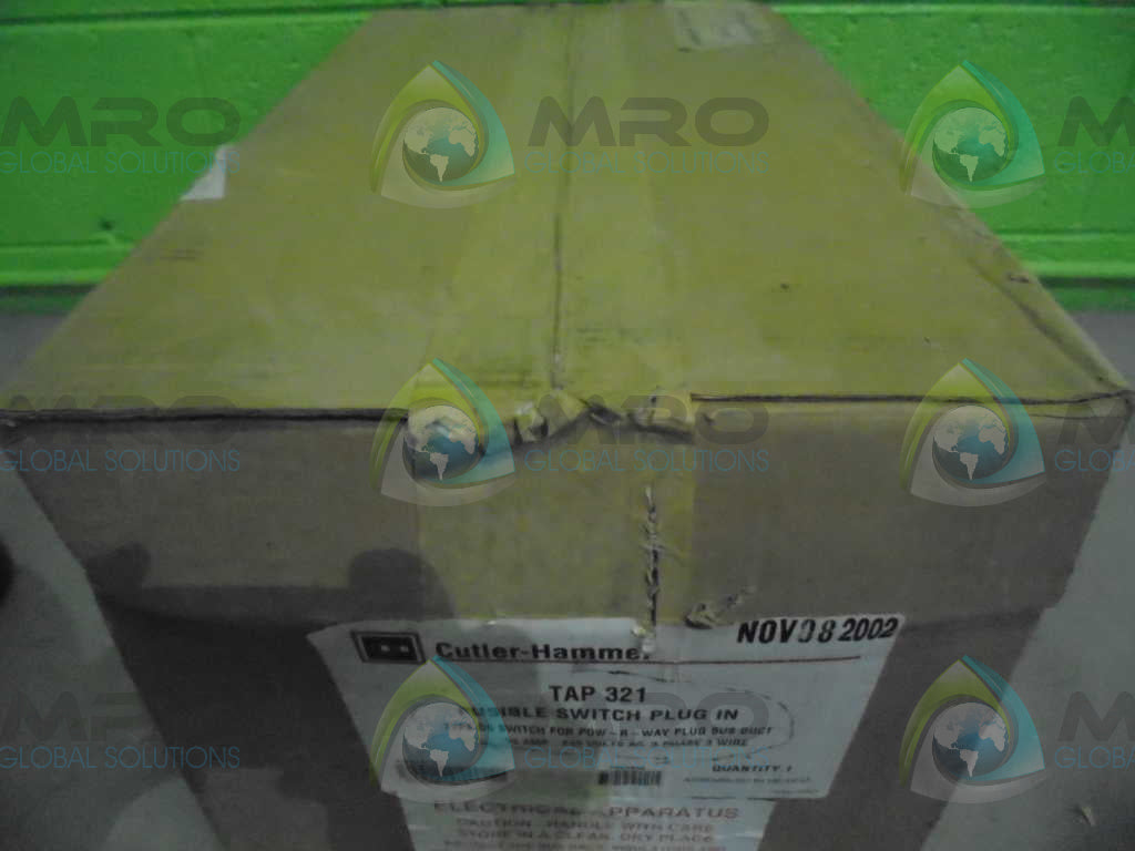 CUTTLER-HAMMER TAP321 FUSIBLE SWITCH BUSWAY NSFP **GENUINE**