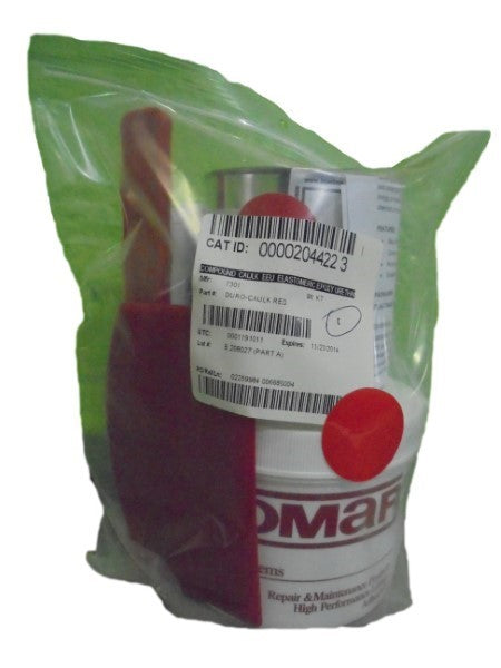 DUROMAR DURO-CAULK RED 1 KILOGRAM UNIT * NEW IN BAG *