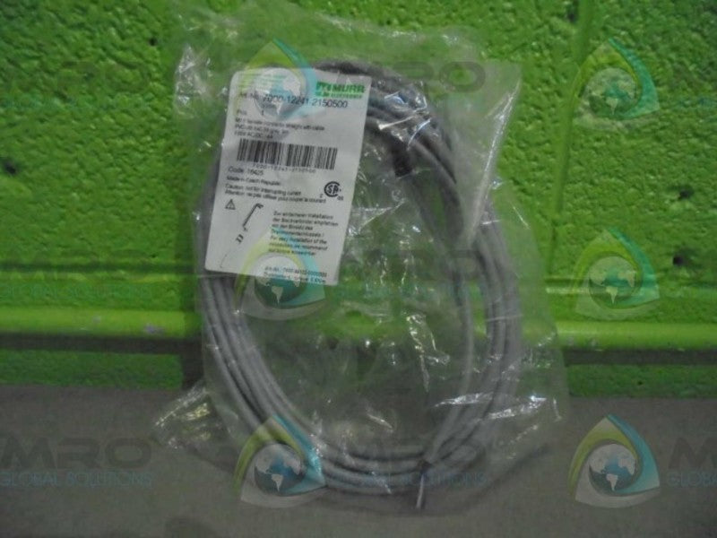 MURR ELEKTRONIK 7000-12241-2150500 FEMALE CONNECTOR CABLE * NEW IN FACTORY BAG *