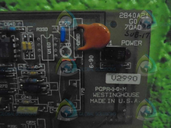 WESTINGHOUSE 2840A217QAO PC BOARD  UNMP