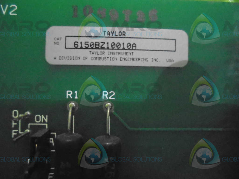 TAYLOR 6150BZ10010A INPUT CONFIGURATION CARD  UNMP