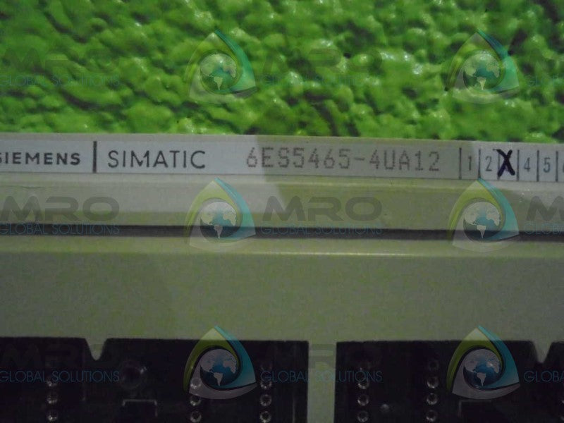 SIEMENS 6ES5465-4UA12 ANALOG INPUT MODULE  NSMP