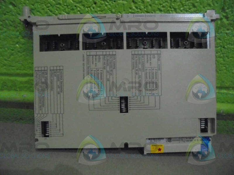 SIEMENS 6ES5465-4UA12 ANALOG INPUT MODULE  NSMP