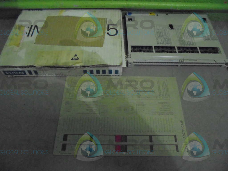 SIEMENS 6ES5465-4UA12 ANALOG INPUT MODULE  NSMP