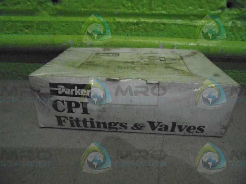 PARKER 6-8T2HF-SS BOX OF 10 FLUID CONNECTOR  NSFS