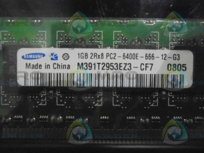 SAMSUNG M391T2953EZ3-CF7 2GB (2X1GB) MEMORY  NSMP