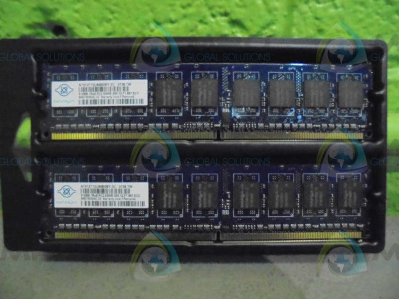 NANYA NT512T72U89B0BY-3C 2GB (2X1GB) MEMORY MODULE  NSMP