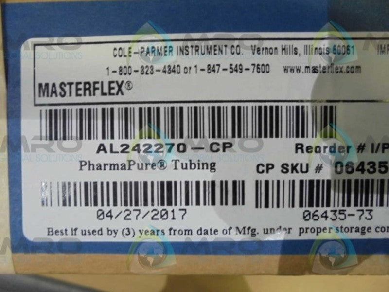 MASTER FLEX AL242270-CP  * NEW IN BOX *