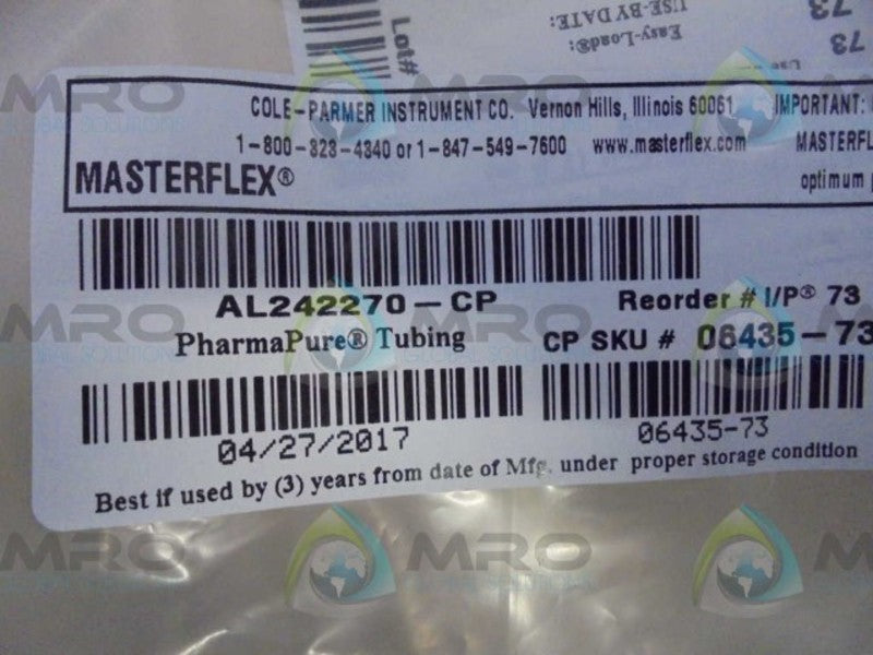 MASTER FLEX AL242270-CP  * NEW IN BOX *