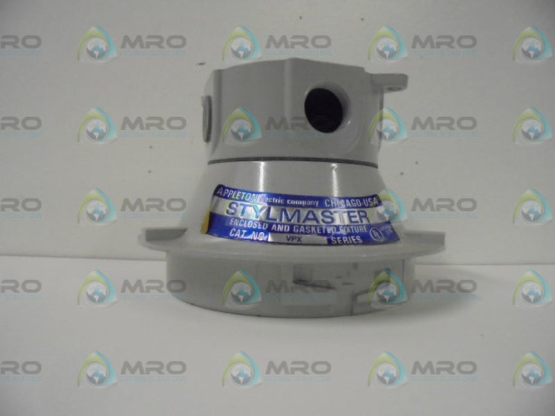 APPLETON VPX75 3/4" STYLMASTER CEILING MOUNTING UNILET  NSMP