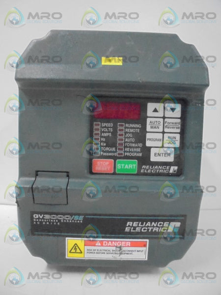 RELIANCE ELECTRIC 3V2160 AC DRIVE 3HP GV3000/SE  UNMP