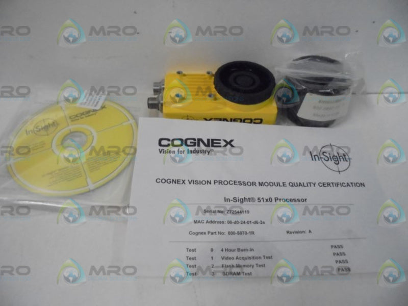 COGNEX 800-5870-1R VISION PROCESSOR MODULE REV A  NSMP