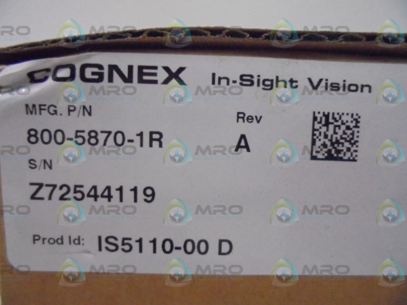 COGNEX 800-5870-1R VISION PROCESSOR MODULE REV A  NSMP