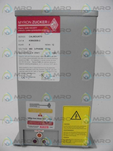 MYRON ZUCKER KIM43008-3 POWER CAPACITOR  NSMP