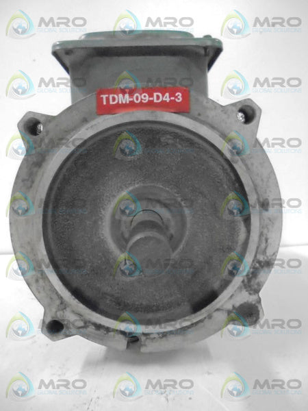 RELIANCE ELECTRIC P56H1322T 3/4 HP A-C MOTOR  UNMP