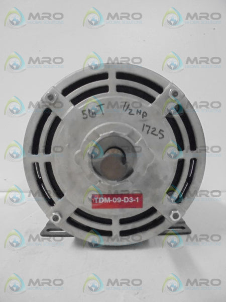 EMERSON D12S2A 1/2 HP 1725 RPM MOTOR  UNMP