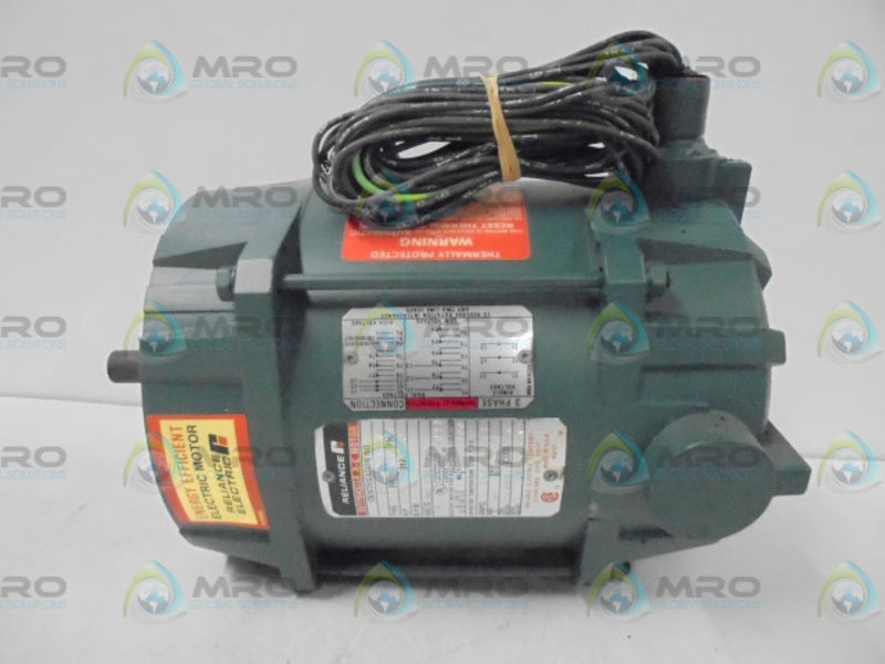 RELIANCE ELECTRIC P56H2338M-YN A-C MOTOR 3PH 1/2 HP RPM 1725  NSNP