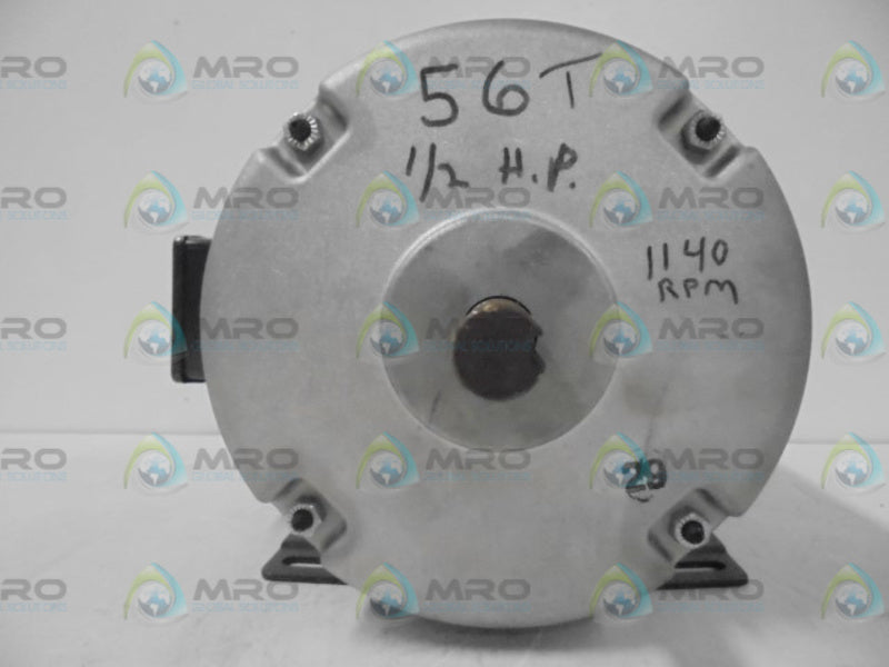 EMERSON R060308L POLY  3 PH 1/0 HP 1140 RPM MOTOR  NSNP