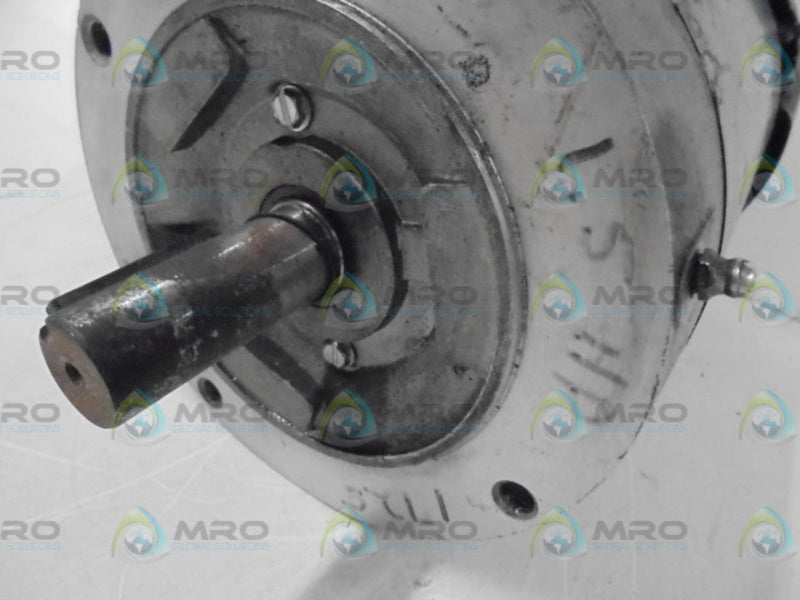 BOSTON GEAR JUTF-B AC MOTOR 1 1/2HP 208-230/460V 5.3-5.25AMPS 1725AMPS  UNMP