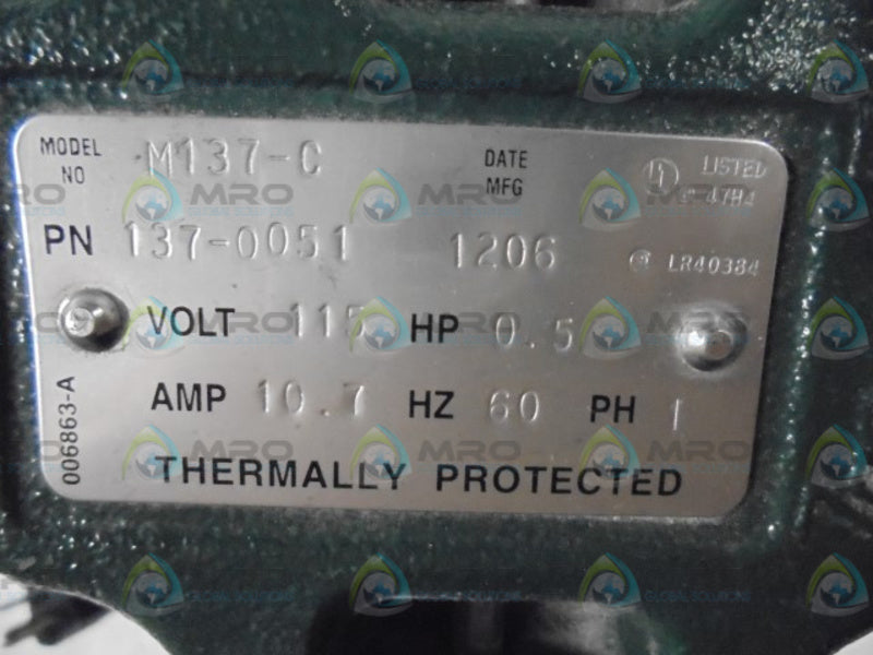 ZOELLER 137-0051  UNMP