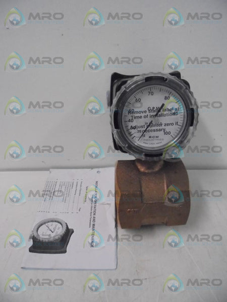 RCM 3-71-L-100-D2E-1S2 3" FLOW METER  NSMP